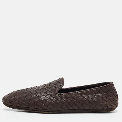 Bottega Veneta Brown Intrecciato Leather Intrecciato Loafers Size 42 - Bottega Veneta - Modalova