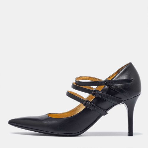 Leather Mary Jane Pumps Size 37.5 - Bottega Veneta - Modalova