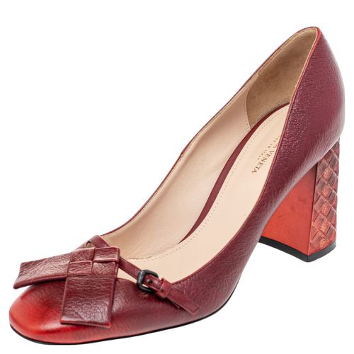 Leather Ombre Cherbourg Pumps Size 38 - Bottega Veneta - Modalova