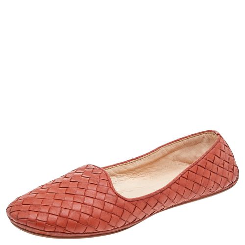 Intrecciato Leather Smoking Slippers Size 37 - Bottega Veneta - Modalova