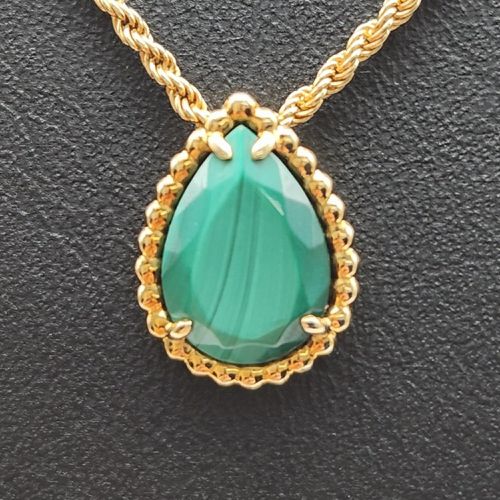 Boucheron 18K Yellow Gold & Malachite Serpent Boheme Necklace - Boucheron - Modalova