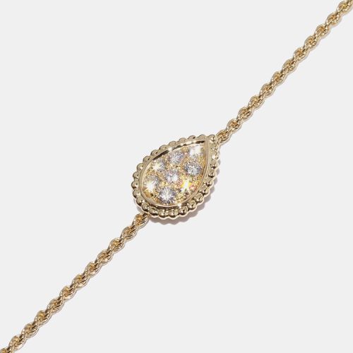 Boucheron 18K Yellow Gold 0.32 ct Diamonds Serpent Boheme Bracelet - Boucheron - Modalova