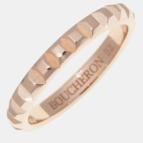 Boucheron 18K Rose Gold Quatre Clou de Paris Ring EU 52 - Boucheron - Modalova