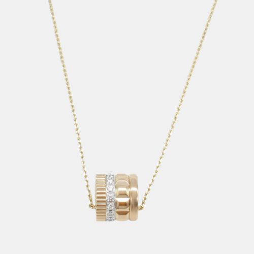 Boucheron Quatre Radiant Diamond Necklace 18k Gold Clear Natural Material - Boucheron - Modalova