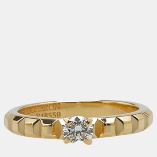 Boucheron 18K Yellow Gold Quatre Clou de Paris Solitaire Ring EU 49 - Boucheron - Modalova