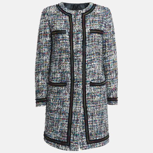 Boutique Moschino Black Tweed Coat and Skirt Suit M - Boutique Moschino - Modalova