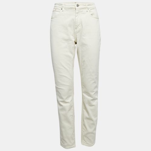 Boss By Hugo Boss White Denim The Jackie Slim Crop Jeans M Waist 30" - Boss By Hugo Boss - Modalova