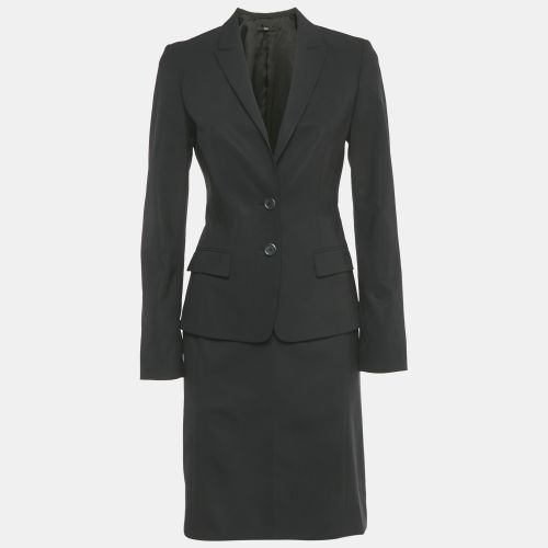 Boss By Hugo Boss Black Wool Blazer & Skirt Set S/M - Boss By Hugo Boss - Modalova