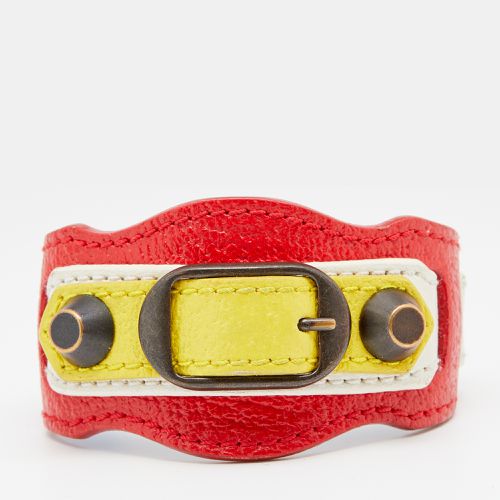 Balenciaga Multicolor Leather Arena Classic Bracelet - Balenciaga - Modalova