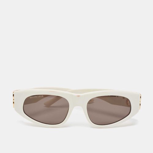 BB0095S Dynasty Rectangle Sunglasses - Balenciaga - Modalova