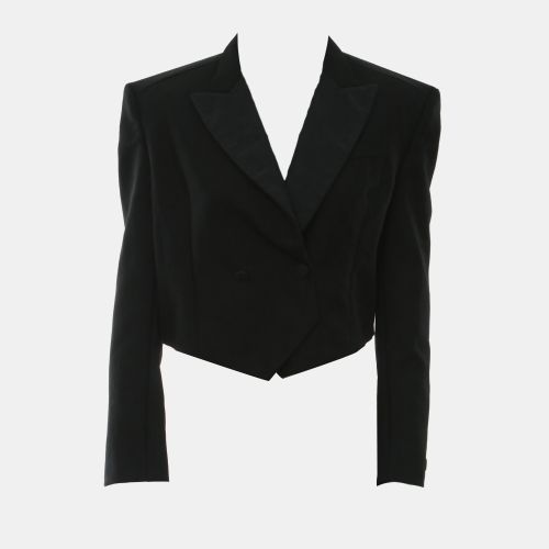 Cropped 36 Polyester Blazer - Balenciaga - Modalova