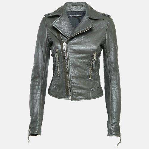 Leather Biker Jacket M - Balenciaga - Modalova