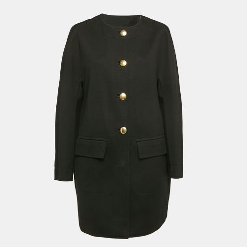 Stretch Cotton Single Breasted Coat M - Balenciaga - Modalova