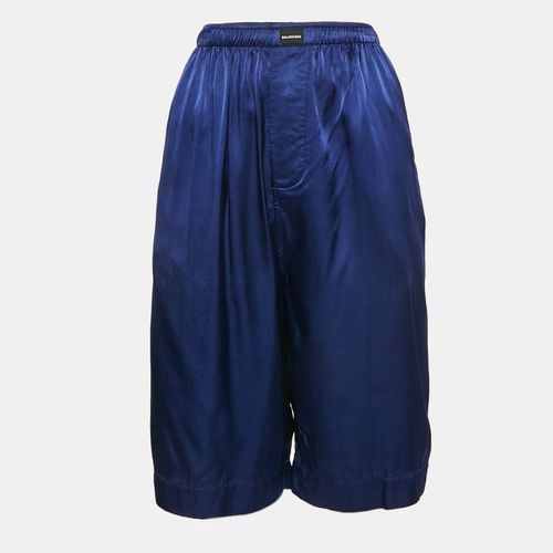 Homewear Satin Pajama Shorts S - Balenciaga - Modalova