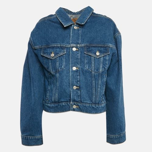 Balenciaga Blue Denim Button Front Jacket M - Balenciaga - Modalova