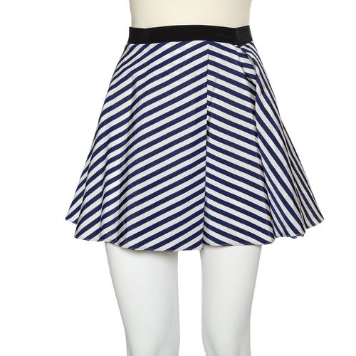 White Striped Synthetic Shorts M - Balenciaga - Modalova