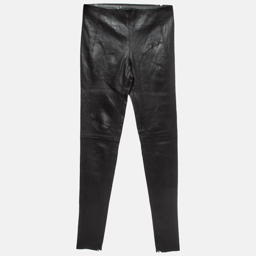 Leather Skinny Trousers M - Balenciaga - Modalova