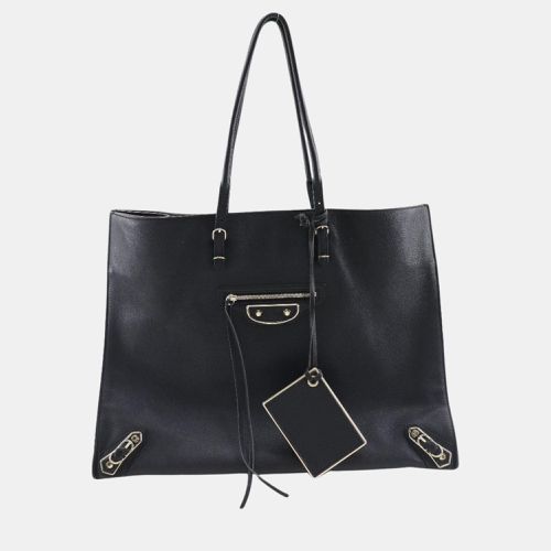 Leather Papier tote bag - Balenciaga - Modalova