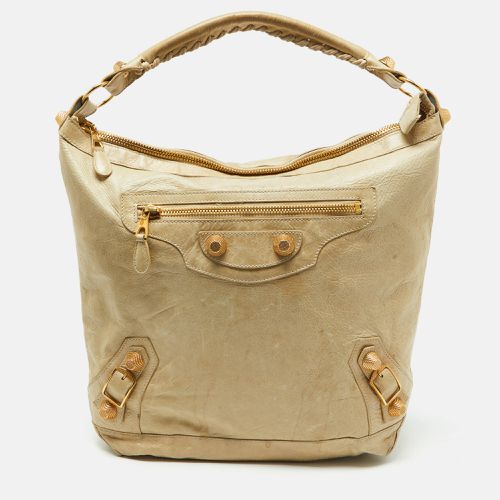 Balenciaga Beige Leather GGH Day Hobo - Balenciaga - Modalova