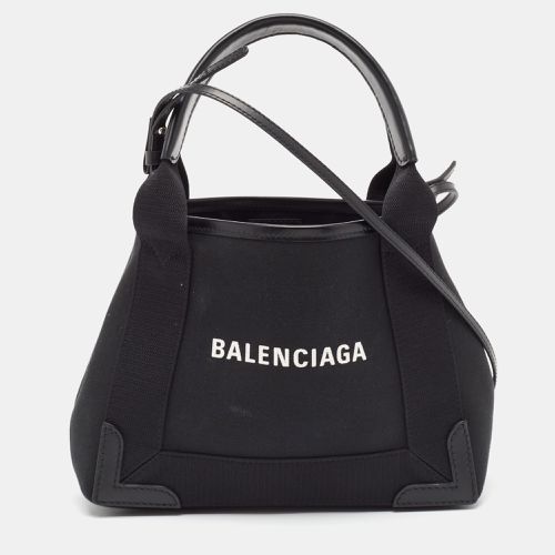 Balenciaga Black Canvas Leather XS Tote - Balenciaga - Modalova