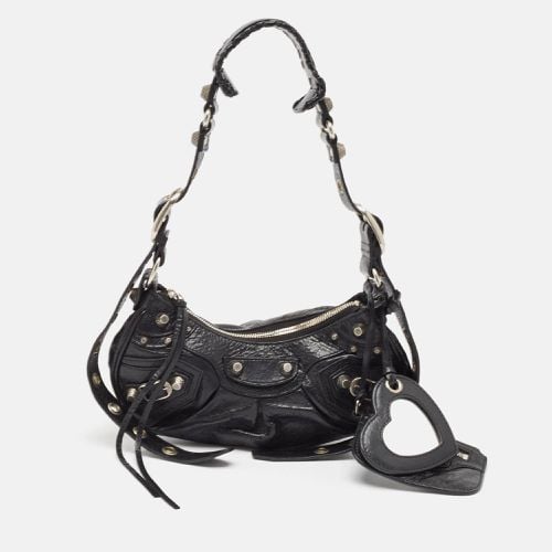 Balenciaga Black Leather XS Le Cagole Shoulder Bag - Balenciaga - Modalova