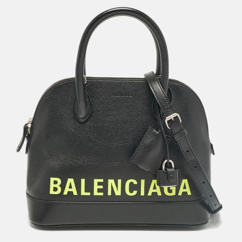 Leather Small Ville Bag - Balenciaga - Modalova