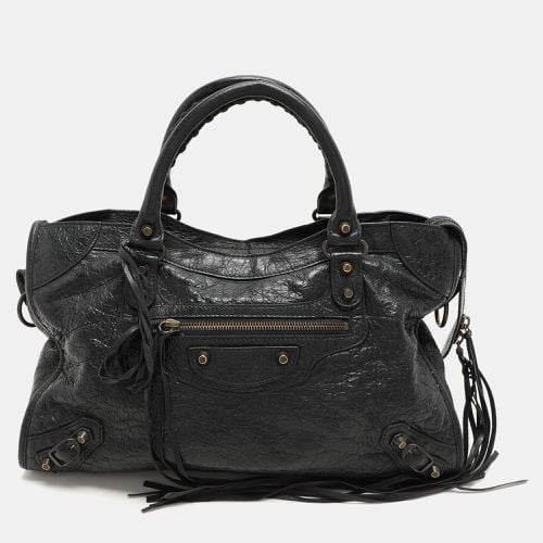 Balenciaga Black Leather Motorcycle City Bag - Balenciaga - Modalova