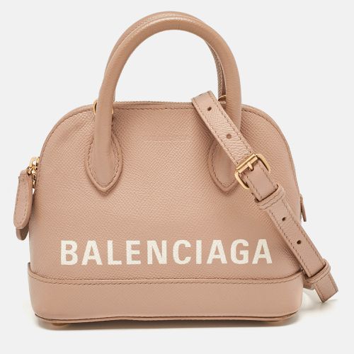 Balenciaga Beige Leather XXS Ville Satchel - Balenciaga - Modalova