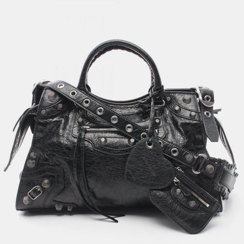 Balenciaga Leather Black NEO CAGOLE CITY Handbag - Balenciaga - Modalova