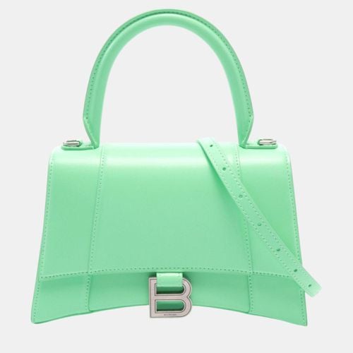 Balenciaga Leather Green HOURGLASS Small Handbag - Balenciaga - Modalova