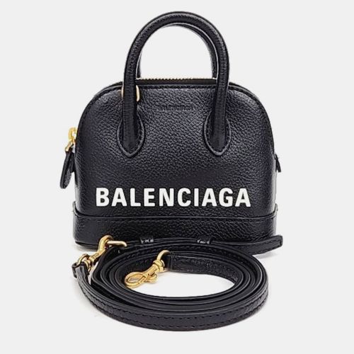 Balenciaga Black Leather Bill top handle mini Crossbody bag - Balenciaga - Modalova