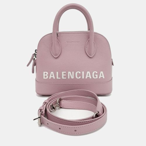 Balenciaga Pink Leather Bill Top Handle Bag XXS - Balenciaga - Modalova