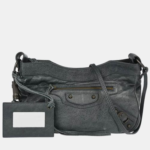 Balenciaga Black Leather The Hip Shoulder Bag - Balenciaga - Modalova