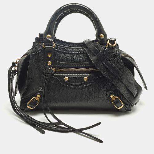 Balenciaga Neo Classic City Mini Black Leather Tote - Balenciaga - Modalova
