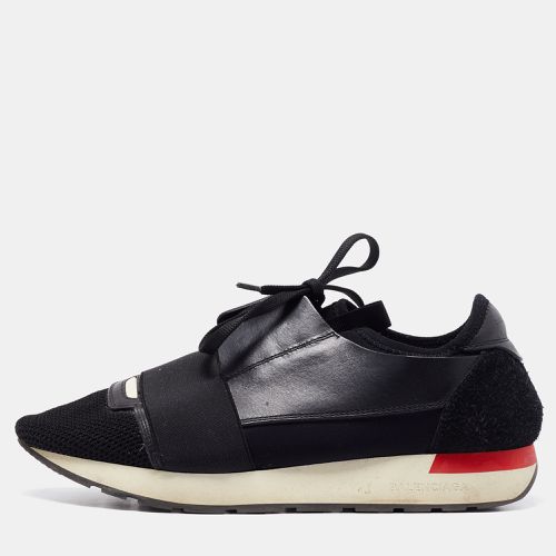 Leather, Mesh Race Runner Sneakers Size 40 - Balenciaga - Modalova