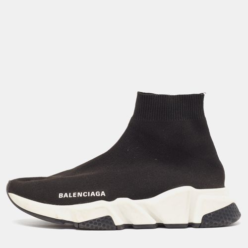 Balenciaga Black Knit Speed Trainer Sneakers Size 37 - Balenciaga - Modalova