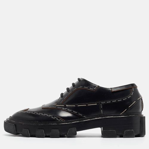 Balenciaga Black Leather Topstitch Derby Size 36 - Balenciaga - Modalova