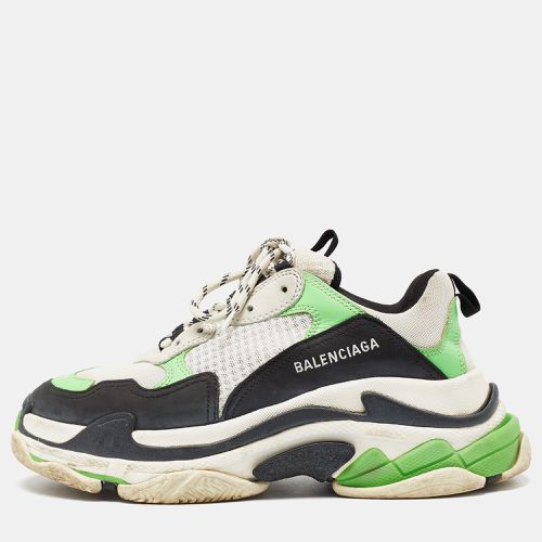 Balenciaga Multicolor Leather and Mesh Triple S Sneakers Size 41 - Balenciaga - Modalova