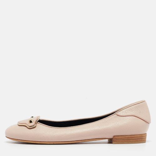 Balenciaga Beige Leather Ballet Flats Size 41 - Balenciaga - Modalova