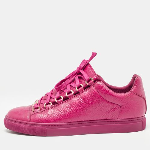 Balenciaga Pink Leather Arena Sneakers Size 38 - Balenciaga - Modalova