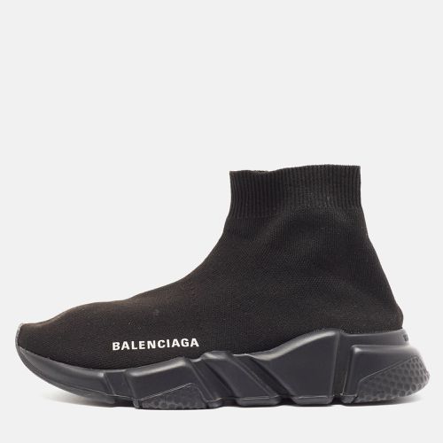 Balenciaga Black Knit Speed Trainer Sneakers Size 36 - Balenciaga - Modalova