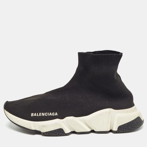 Balenciaga Black Knit Fabric Speed Trainer Sneakers Size 38 - Balenciaga - Modalova