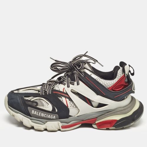 Balenciaga Multicolor Faux Leather and Mesh Track Lace Up Sneakers Size 38 - Balenciaga - Modalova