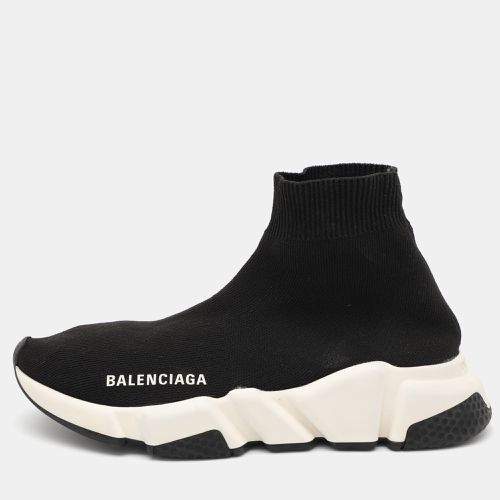 Balenciaga Black Knit Fabric Speed Trainer Sneakers Size 35 - Balenciaga - Modalova