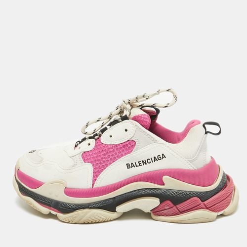 Balenciaga Multicolor Leather and Mesh Triple S Sneakers Size 39 - Balenciaga - Modalova