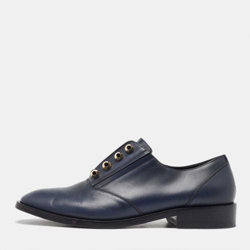 Leather Pierced Oxfords Size 41 - Balenciaga - Modalova