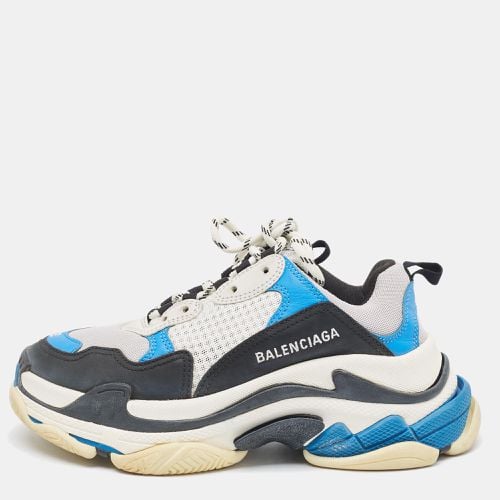 Balenciaga Multicolor Leather and Mesh Triple S Sneakers Size 38 - Balenciaga - Modalova