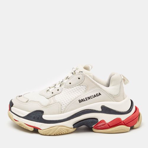 Balenciaga Multicolor Mesh and Faux Leather Triple S Sneakers Size 39 - Balenciaga - Modalova