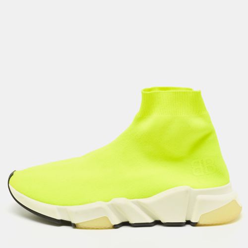 Neon Knit Fabric Speed Trainer Sneakers Size 39 - Balenciaga - Modalova