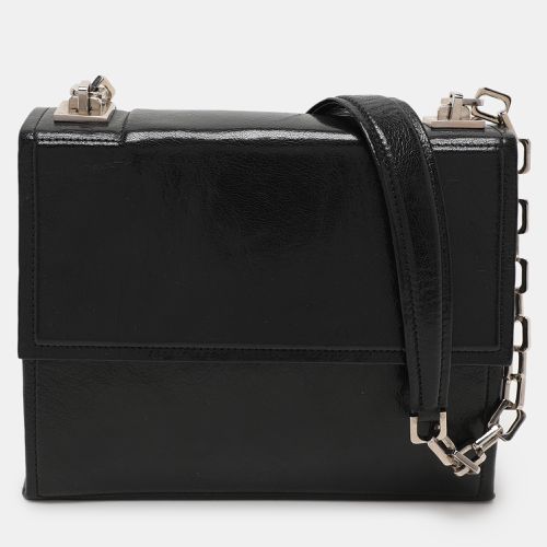 Bally Black Patent Leather Chain Shoulder Bag - Bally - Modalova